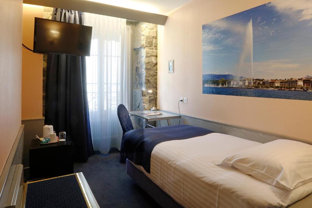 Одноместный (Стандартный одноместный номер), Hotel Montbrillant