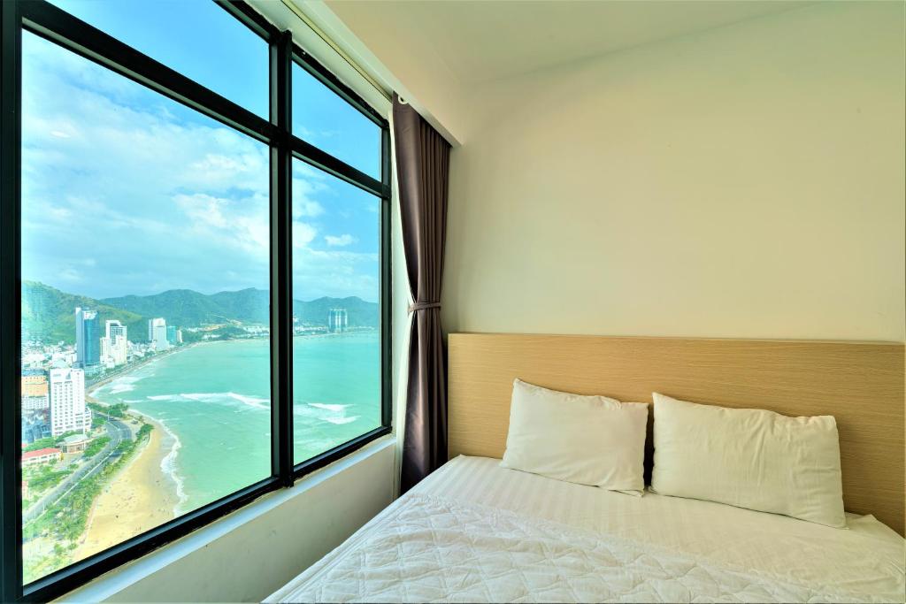 Апартаменты (Апартаменты Делюкс с частичным видом на море), iSeaview Nha Trang Beach Apartment