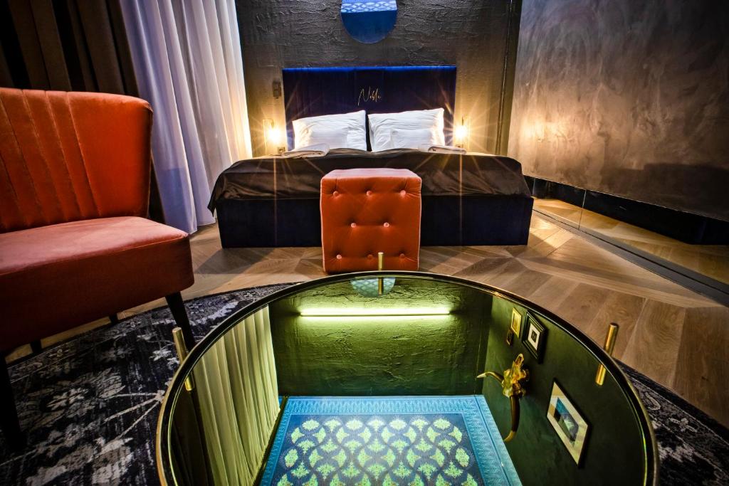 Двухместный (Двухместный номер Делюкс с 1 кроватью), Noble Boutique Hotel - Adults Only