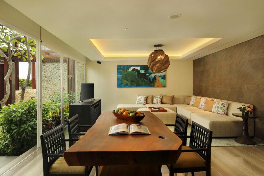 Двухместный (Вилла с 3 спальнями, бассейном и видом на океан), Anantara Uluwatu Bali Resort