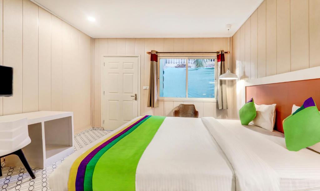 Двухместный ([Sanitized] Standard Double Room), Treebo Trend Morjim Banyan Resort