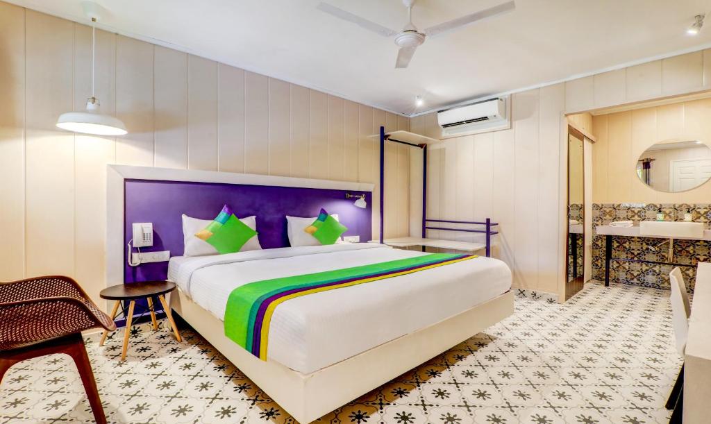 Двухместный ([Sanitized] Standard Double Room), Treebo Trend Morjim Banyan Resort