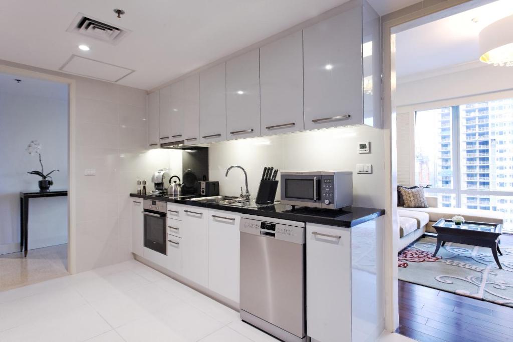 Апартаменты (Представительский номер Residence с 2 спальнями), Raffles Makati