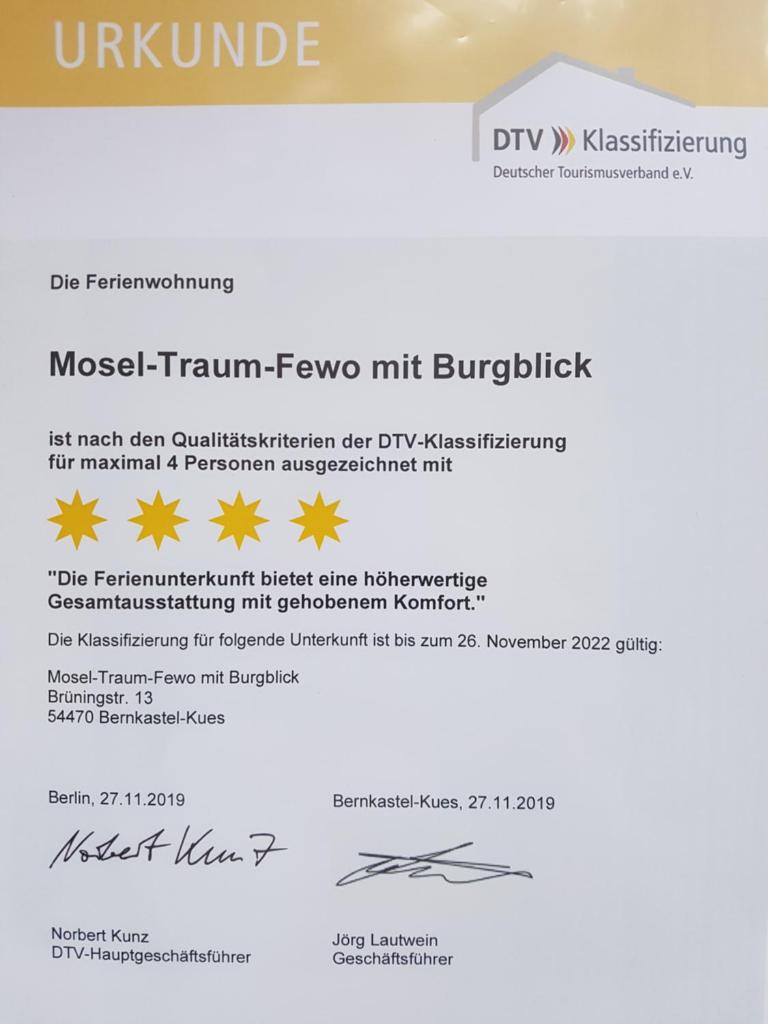 Moseltraum-Fewo mit Klimaanlage-Burgblick und Balkon photo 3