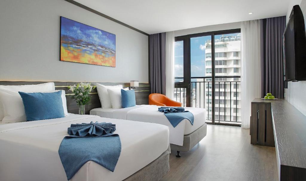 Двухместный (Номер «Сеньор» Делюкс с видом на море), Seana Hotel