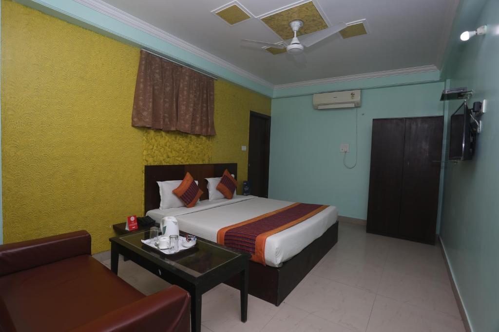 Двухместный (Двухместный номер Делюкс с 1 кроватью), AIRPORT HOTEL ORCHID DELHI AEROCITY