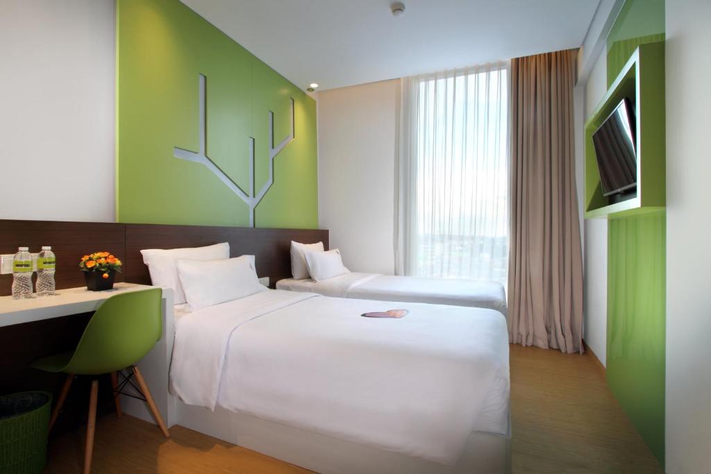 Двухместный (Happiness Twin Room), MaxOneHotels.com at Pemuda