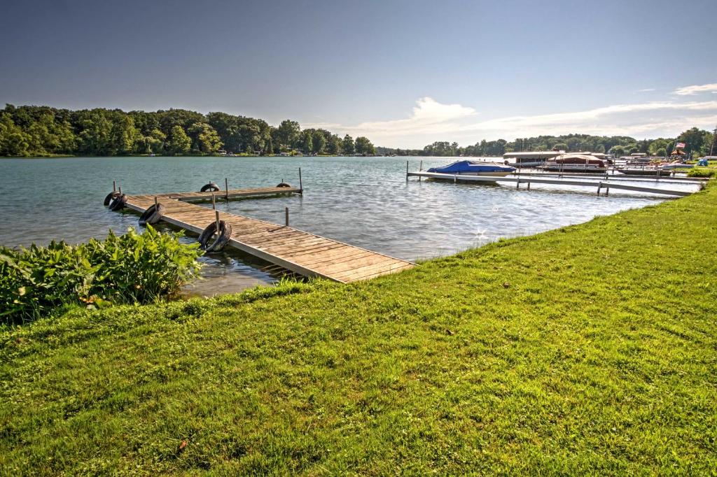 Waterfront Vandalia House with Dock on Donnell Lake! photo 1