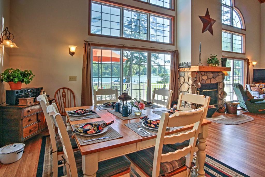 Waterfront Vandalia House with Dock on Donnell Lake! photo 4