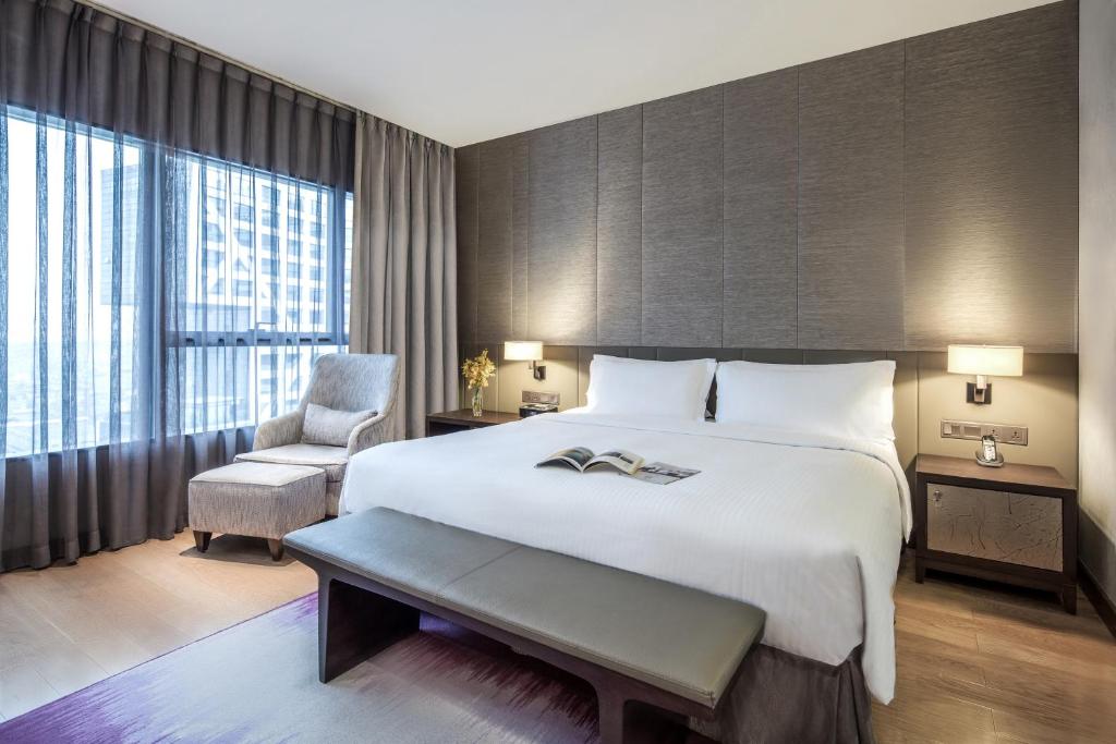 Апартаменты (Апартаменты Премьер с 1 спальней), Ascott Raffles City Chengdu