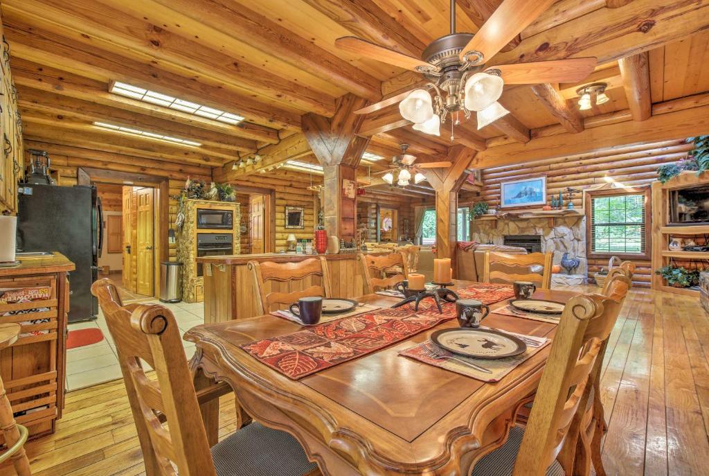 Quiet Inverness Log Cabin with Furnished Deck! photo 4