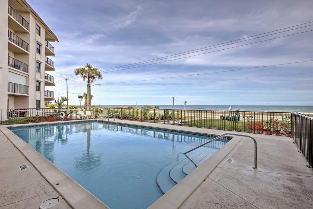 Oceanfront Ormond Beach Condo with Pool!