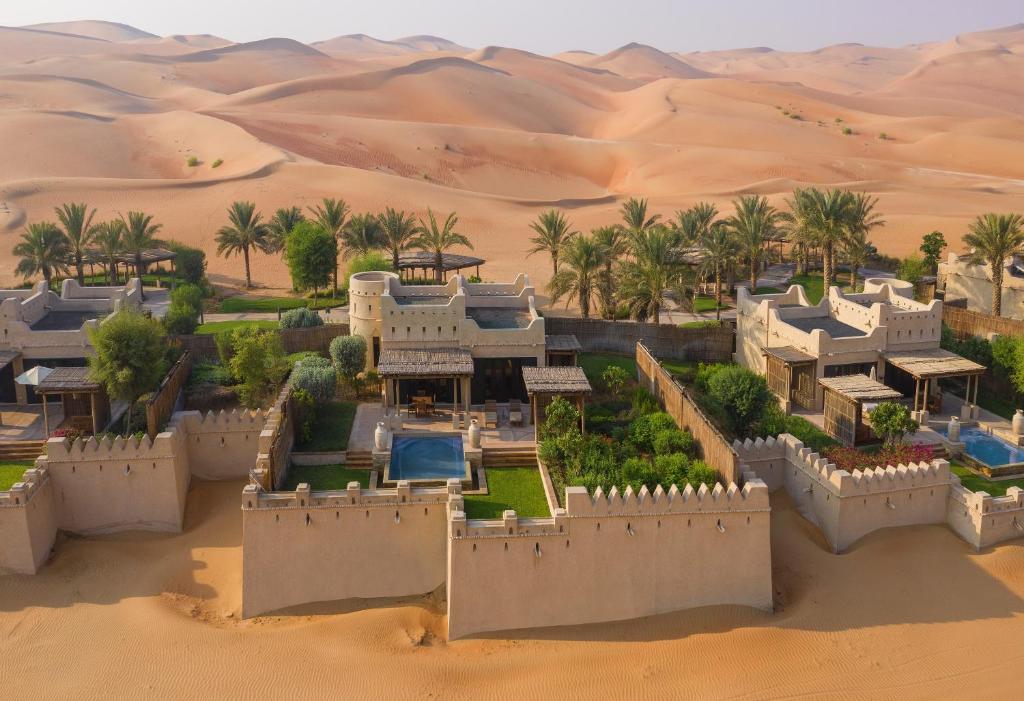 Вилла (Вилла Royal Pavilion с собственным бассейном — Пакет Staycation), Курортный отель Anantara Qasr al Sarab Desert Resort