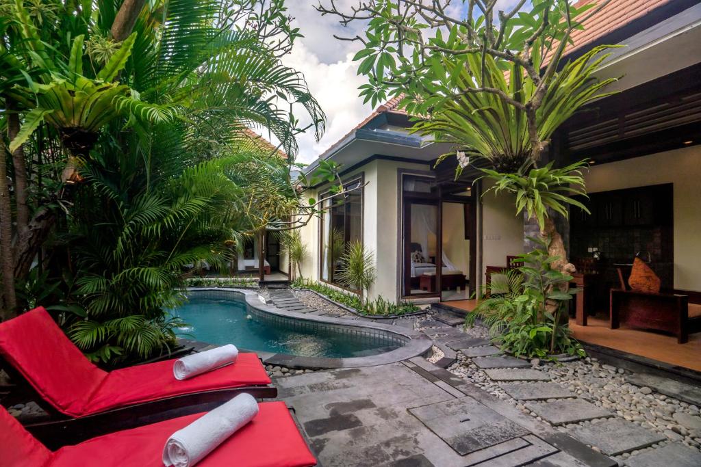 Вилла (Вилла с 2 спальнями и собственным бассейном), The Bali Dream Villa & Resort Echo Beach Canggu