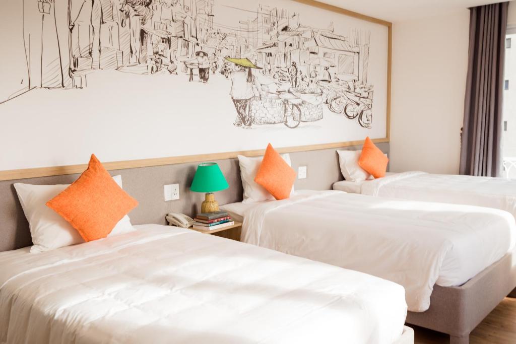 Трехместный (Трехместный номер), Hoang Quan Hotel