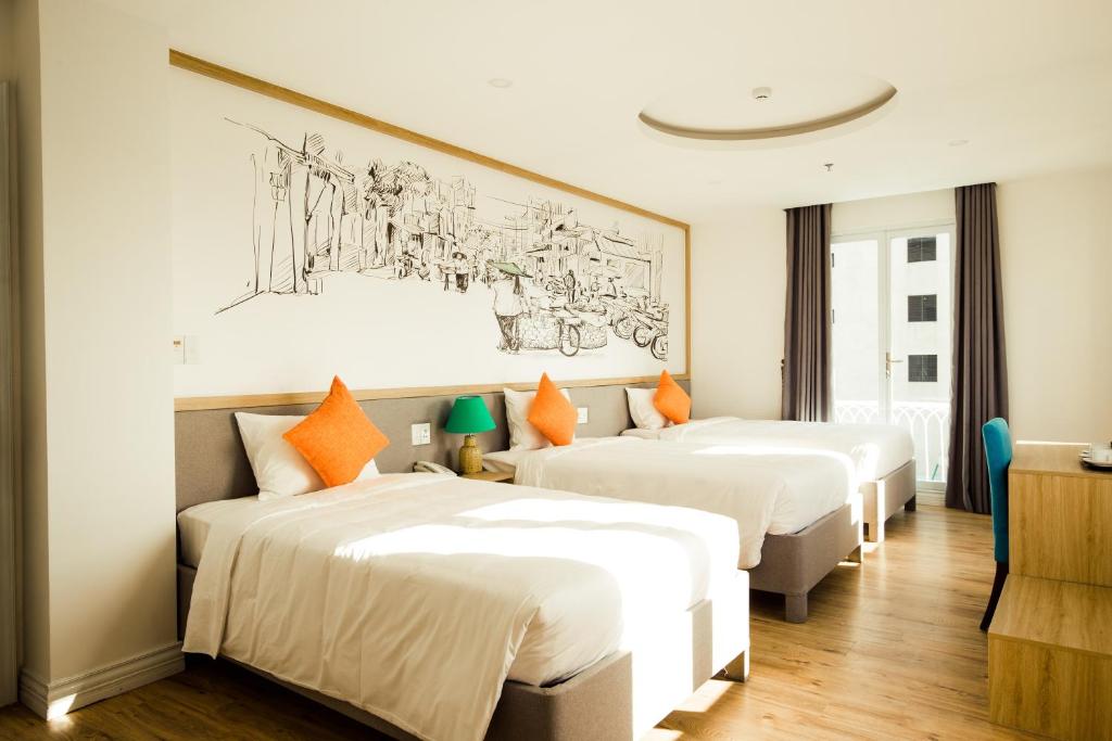 Трехместный (Трехместный номер), Hoang Quan Hotel