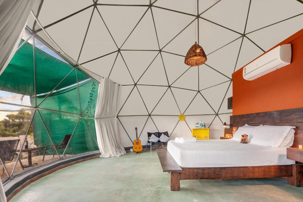 Glamping Serra da Canastra - Casinha de Hortelã - Domo Jaboticaba