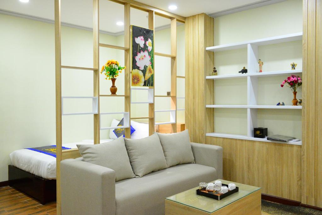 Апартаменты (Апартаменты с 2 спальнями), Sen Vang Luxury Apartment