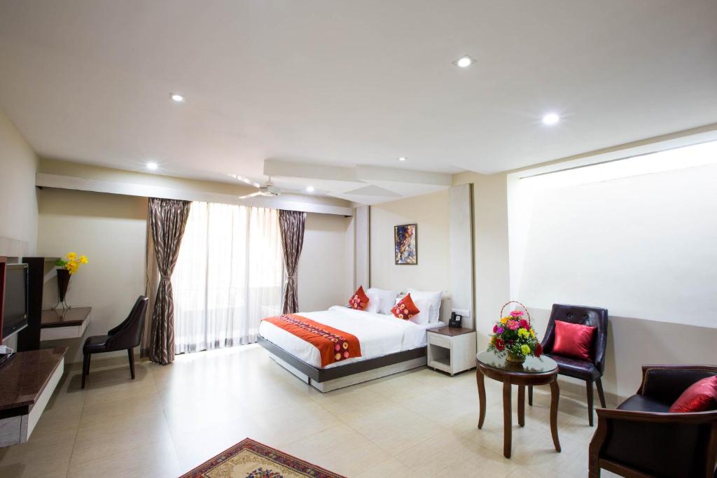 Двухместный (Grandeur luxury + Jacuzzi), Grandeur De Sanchi