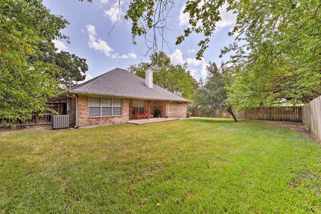 Cozy College Station Home with Patio and Fireplace photo 1