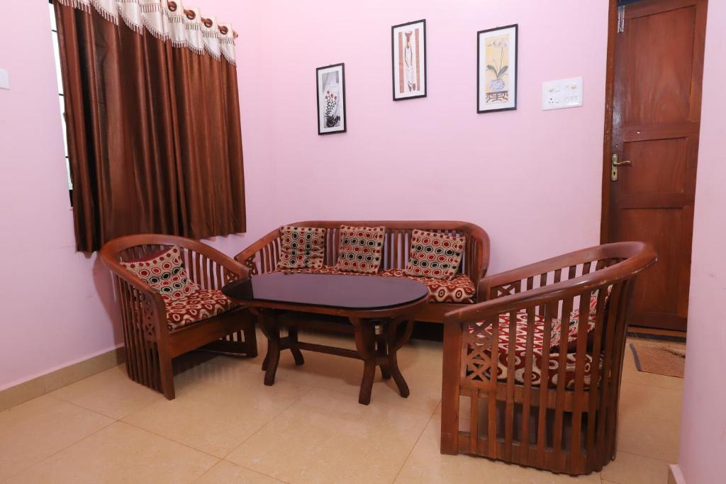 Апартаменты (Апартаменты с 2 спальнями и балконом), Morjim Sunset Guesthouse