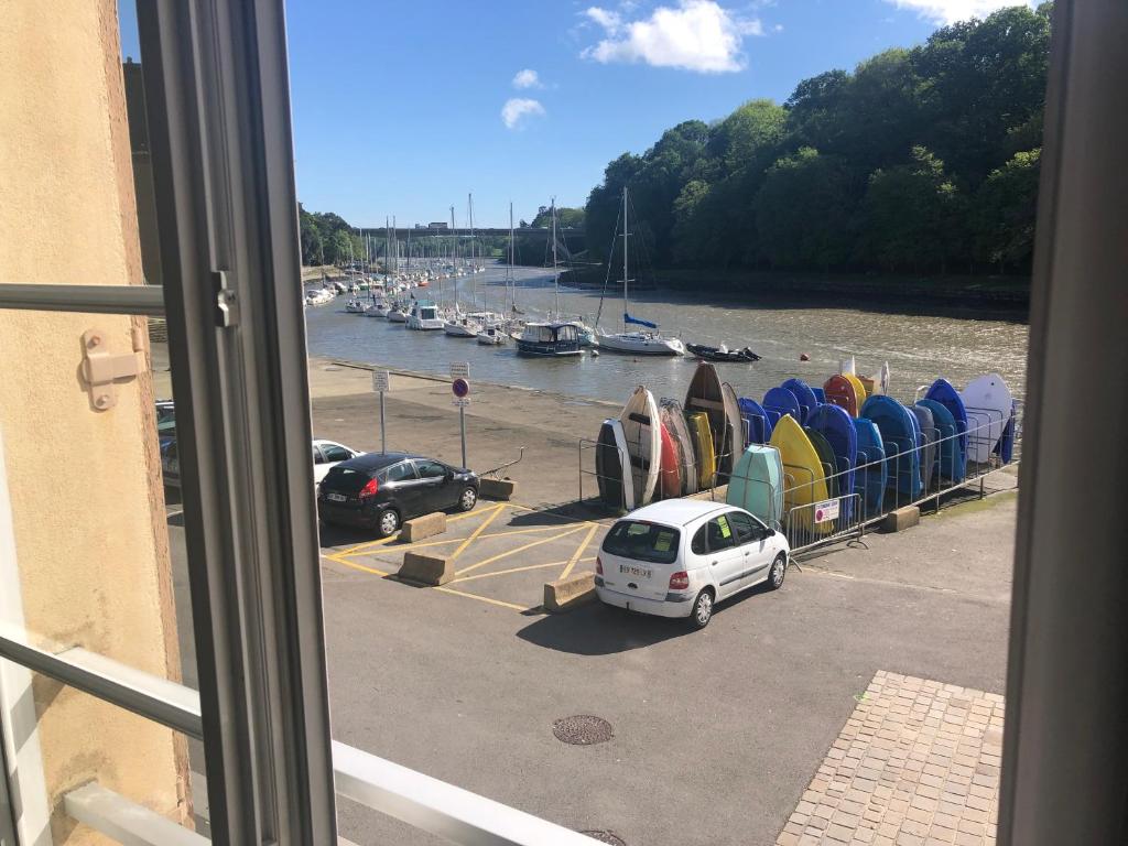studio vue sur le Port saint Goustan classé 3 étoiles! photo 1