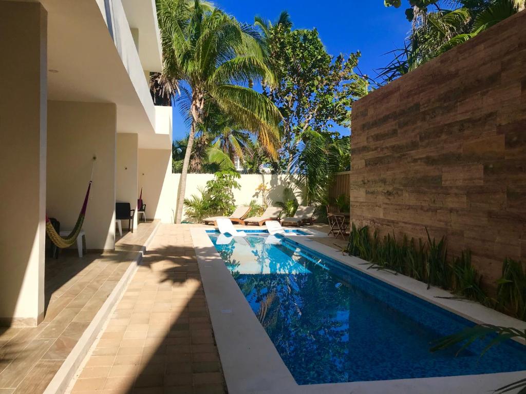 Семейный (Номер с видом на пальмовый сад), Hotel Playa La Media Luna