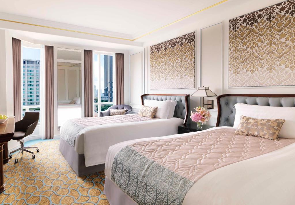 Двухместный (Номер Делюкс с 2 отдельными кроватями), InterContinental Singapore