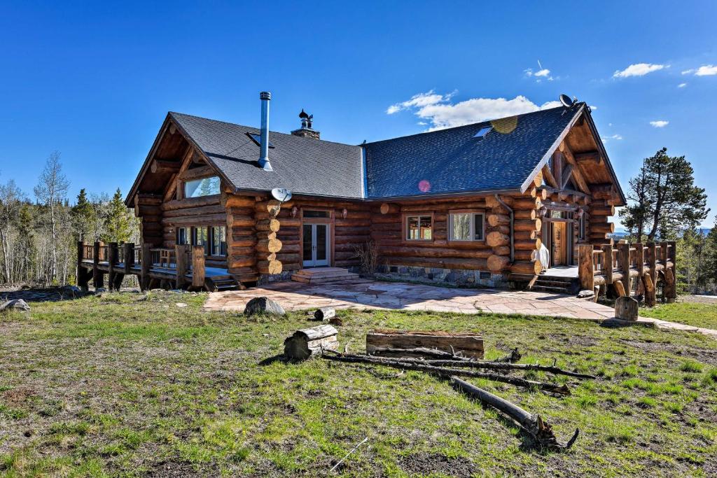 Stunning Fairplay Cabin with Hot Tub and Sauna photo 3
