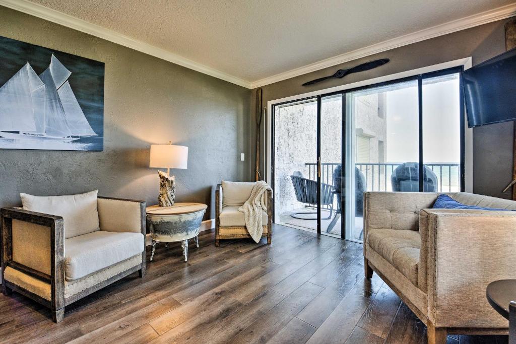 Oceanfront Daytona Beach Condo with View and Pool photo 3