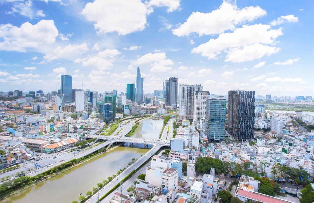 Апартаменты (Апартаменты с 2 спальнями), MILLENIUM SAIGON RIVERSIDE with BITEXCO VIEW