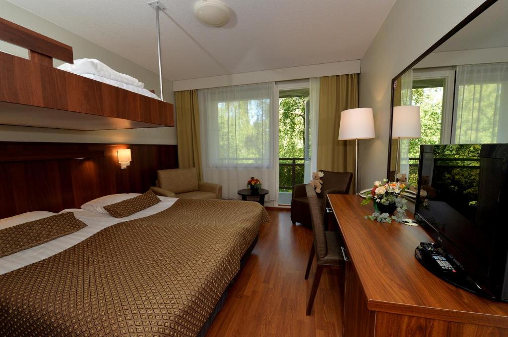 Семейный (Семейный номер с доступом в спа-центр), Spa Hotel Rauhalahti