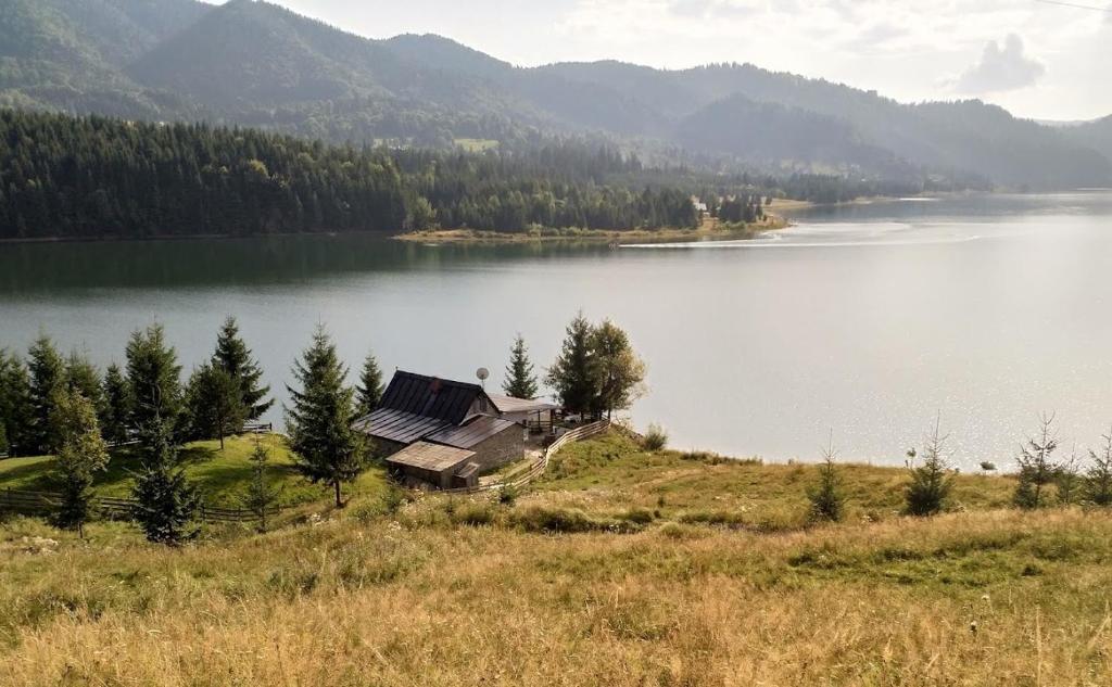 Traditional Casa Pescarului langa lac cu ponton photo 3
