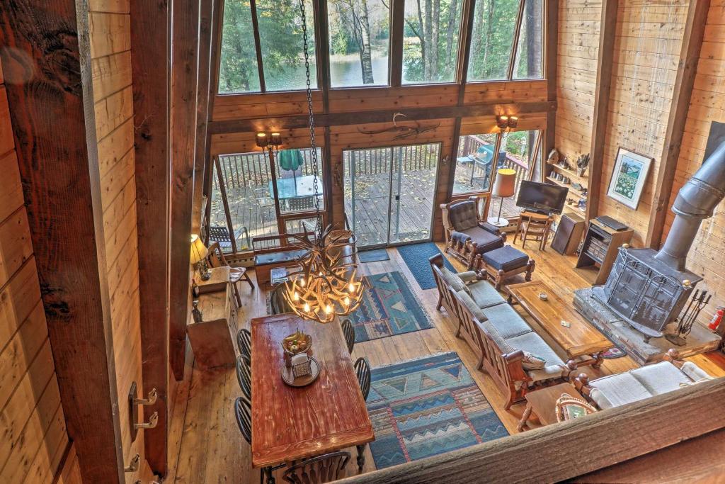 Lakefront Berkshires Retreat with Deck, Dock and Boat! photo 2