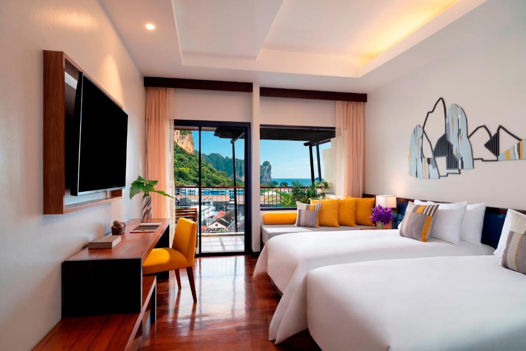 Двухместный (Номер AVANI с видом на море), Курортный отель Aonang Cliff Beach Resort