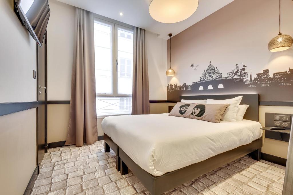 Двухместный (Улучшенный двухместный номер с 1 кроватью), Hôtel Nord Et Champagne