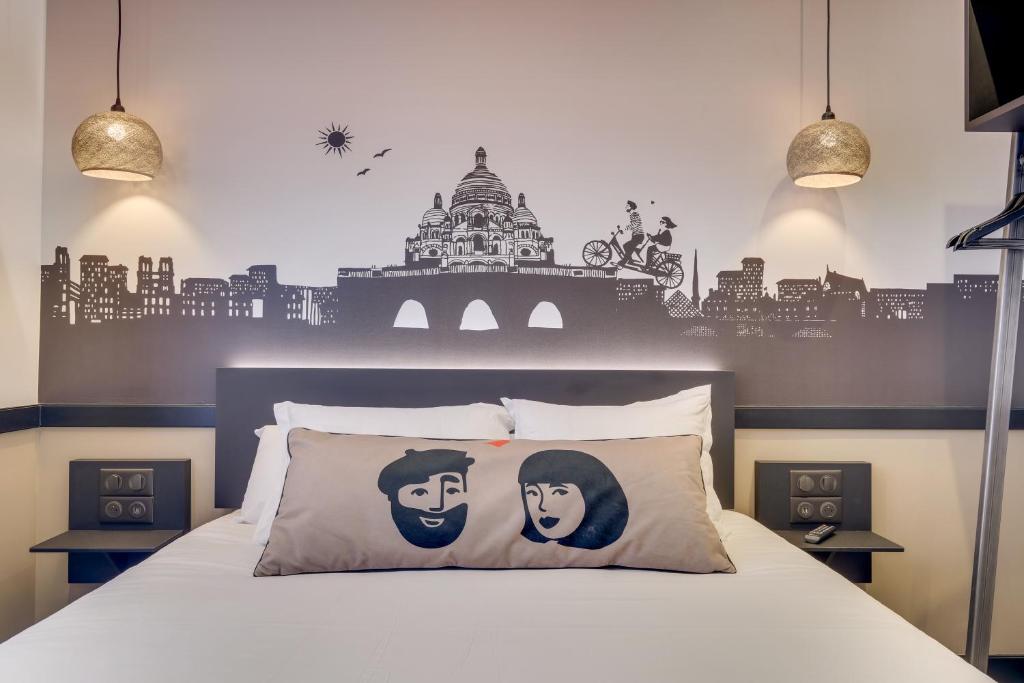 Двухместный (Улучшенный двухместный номер с 1 кроватью), Hôtel Nord Et Champagne