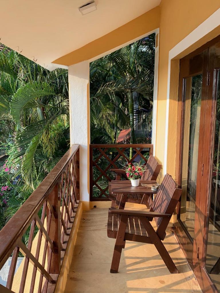 Двухместный (Двухместный номер Делюкс с 1 кроватью), Casa Candolim Beach Front