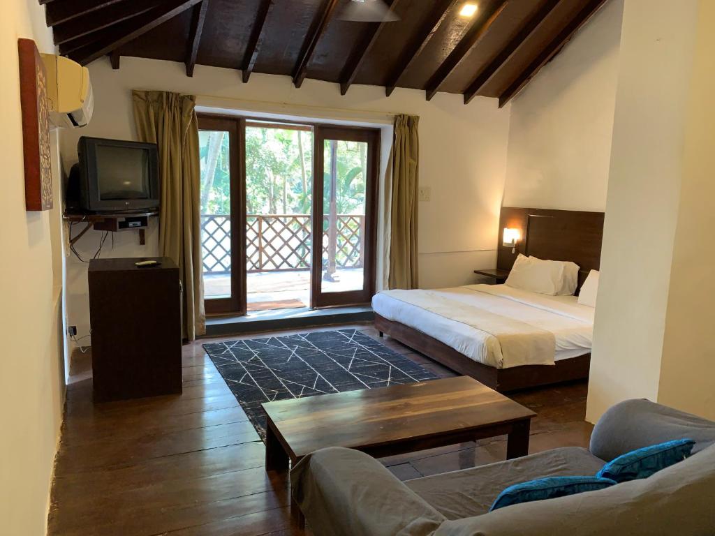 Двухместный (Двухместный номер Делюкс с 1 кроватью), Casa Candolim Beach Front