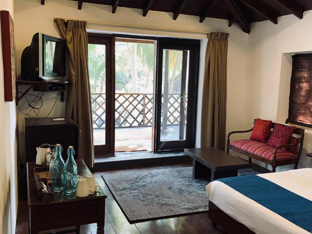 Двухместный (Двухместный номер Делюкс с 1 кроватью), Casa Candolim Beach Front