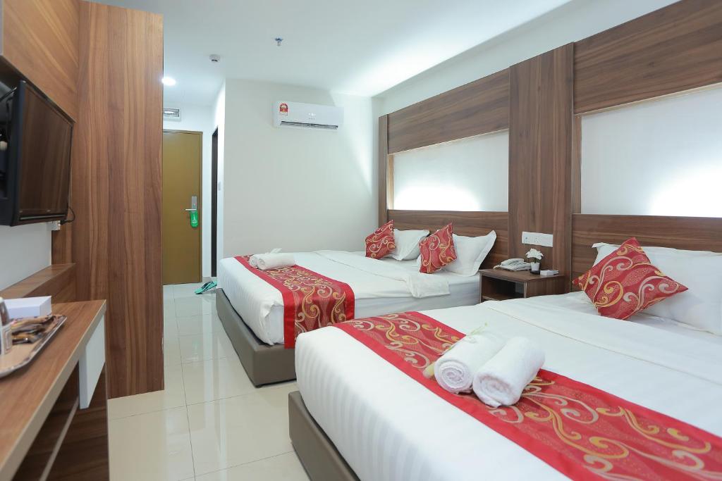 Четырехместный (Четырехместный номер Делюкс), Bitz Bintang Hotel