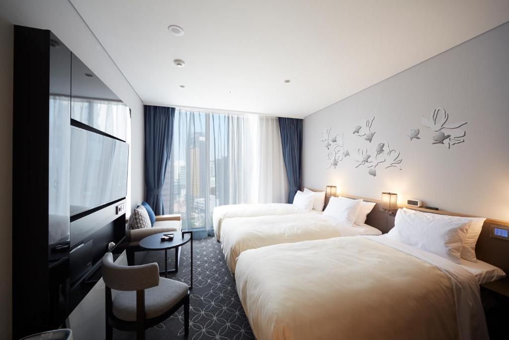 Трехместный (Трехместный номер с ванной), Hotel Gracery Seoul