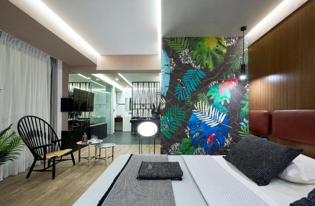 Сьюит (Суперлюкс с гидромассажной ванной в номере — Вид на море), Dyo Suites