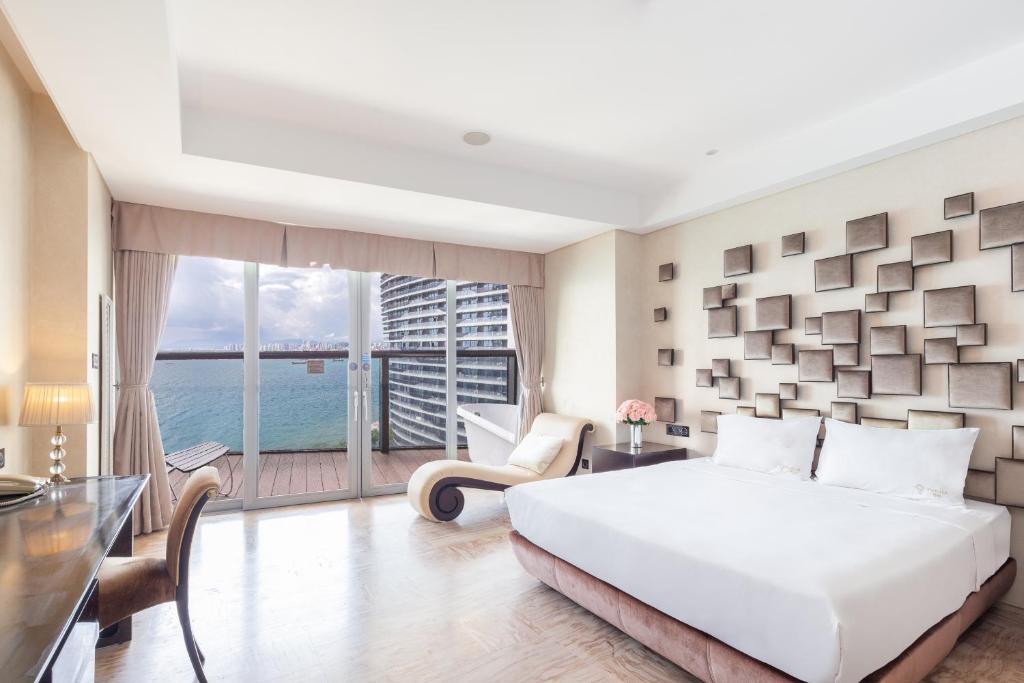 Студио (Номер-студио с видом на море), Sanya Phoenix Island Short Rental Apartment