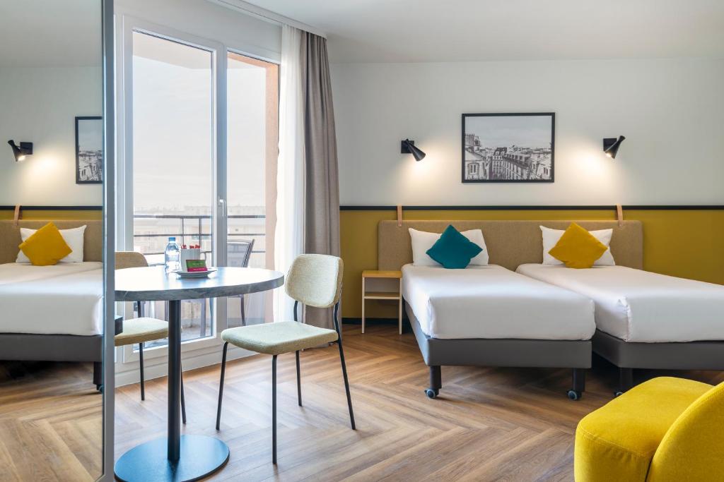 Студио (Номер-студио с балконом), Aparthotel Adagio Paris Montrouge
