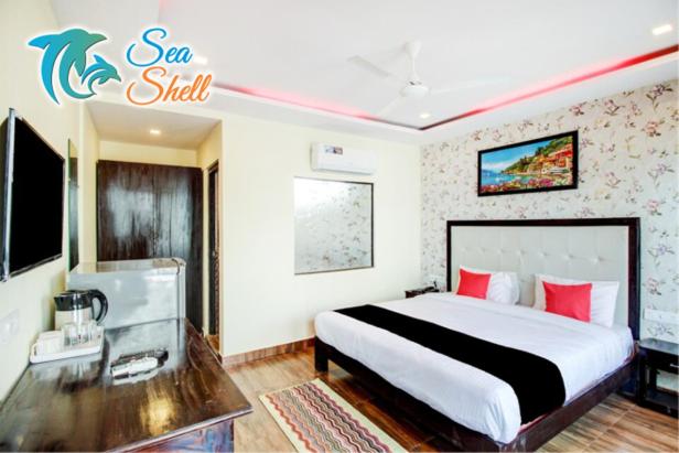 Двухместный (Двухместный номер с 1 кроватью и балконом), Sea Shell Beach Cottages & Suites