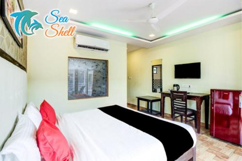 Двухместный (Двухместный номер с 1 кроватью и балконом), Sea Shell Beach Cottages & Suites