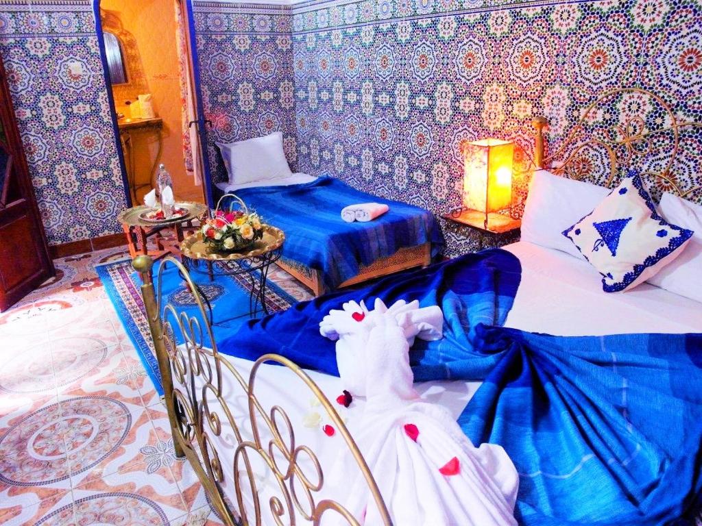 Семейный (Семейный номер с ванной комнатой (для 6 взрослых)), Riad Chennaoui