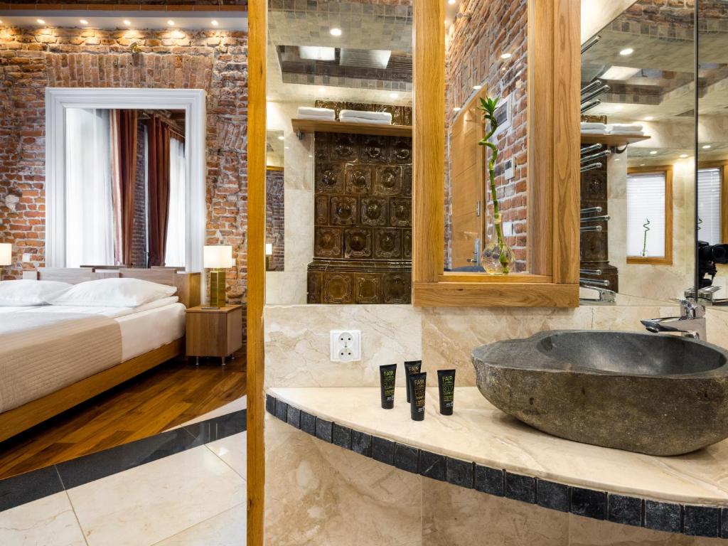 Студио (Улучшенный номер-студио Делюкс), Aparthotel Stare Miasto