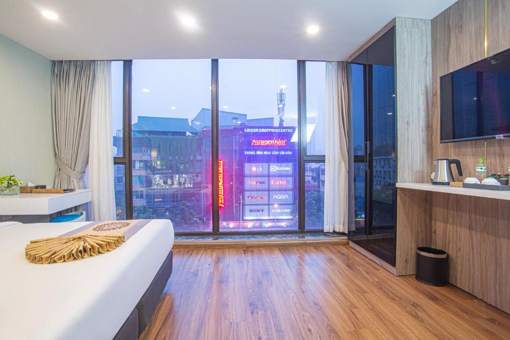 Студио (Номер-студио с видом на город), Bridge Lakeside Hotel Hanoi
